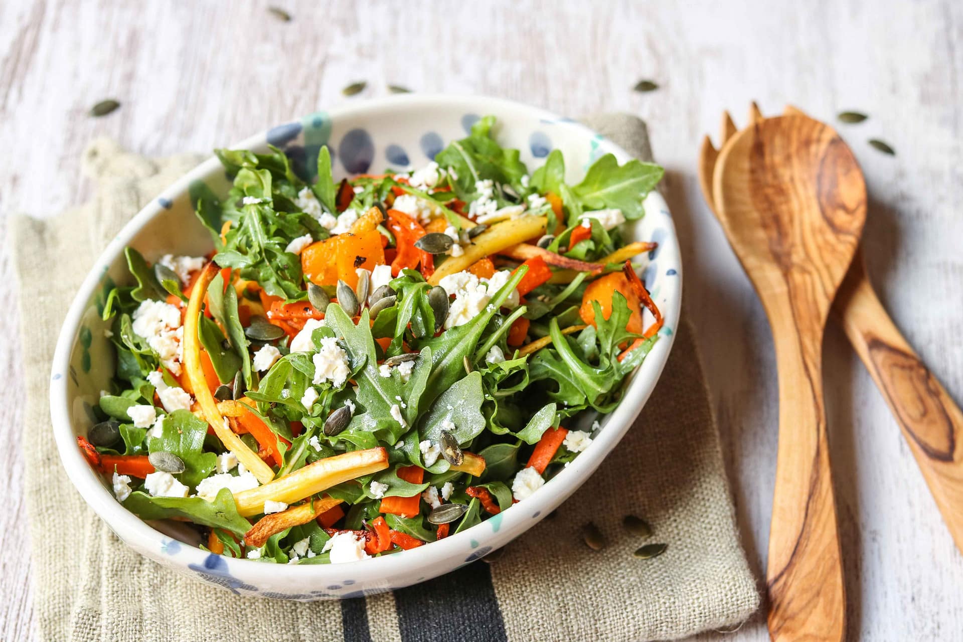 ROASTED ROOT VEG SALAD WITH FETA ActiveRest